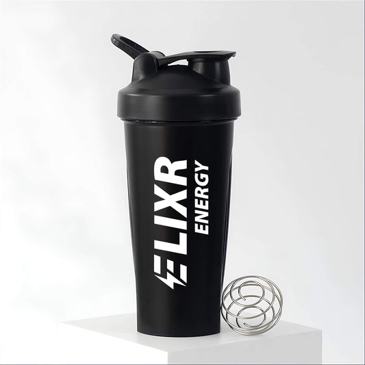 Black Elixr Energy shaker bottle