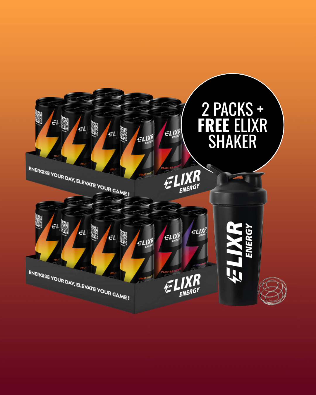 Elixr Pre-Workout Drink Bundle