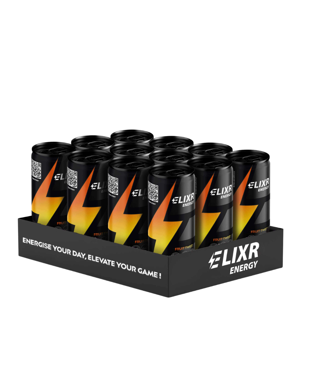 ELIXR FRUIT TWIST PRE WORKOUT ENERGY DRINK (12 PACK) TRADE